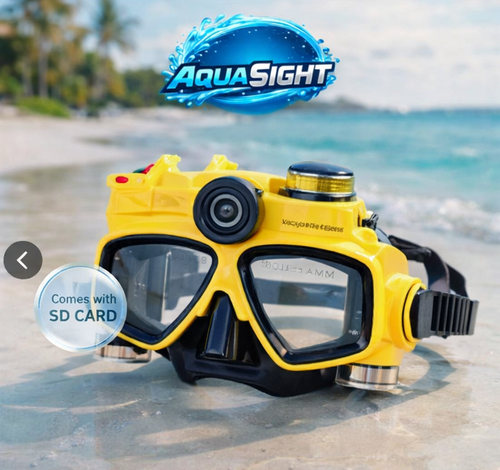 AquaSight HD Recording Goggles